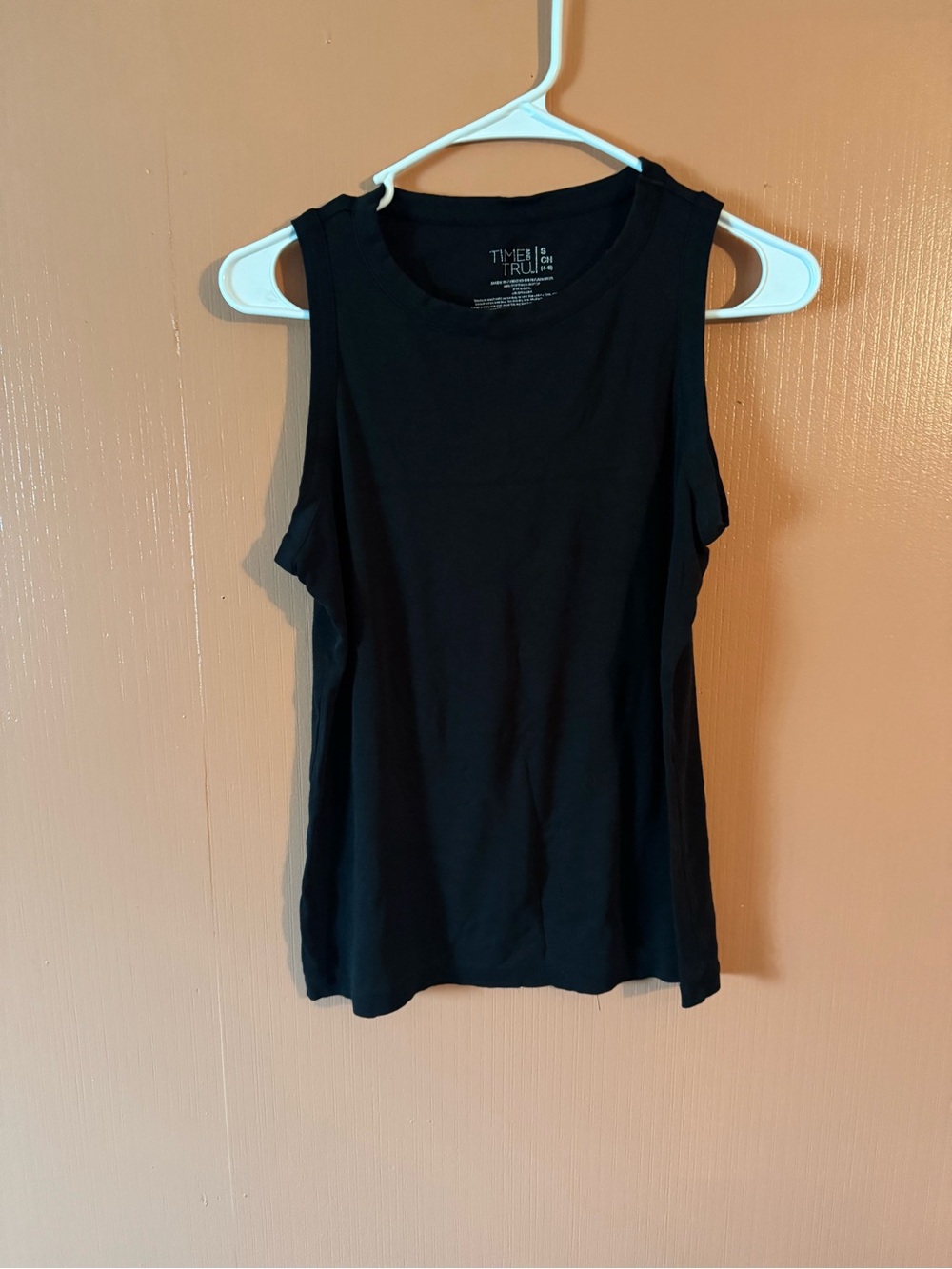 Time and Tru Women’s Black Tank Top Size Small